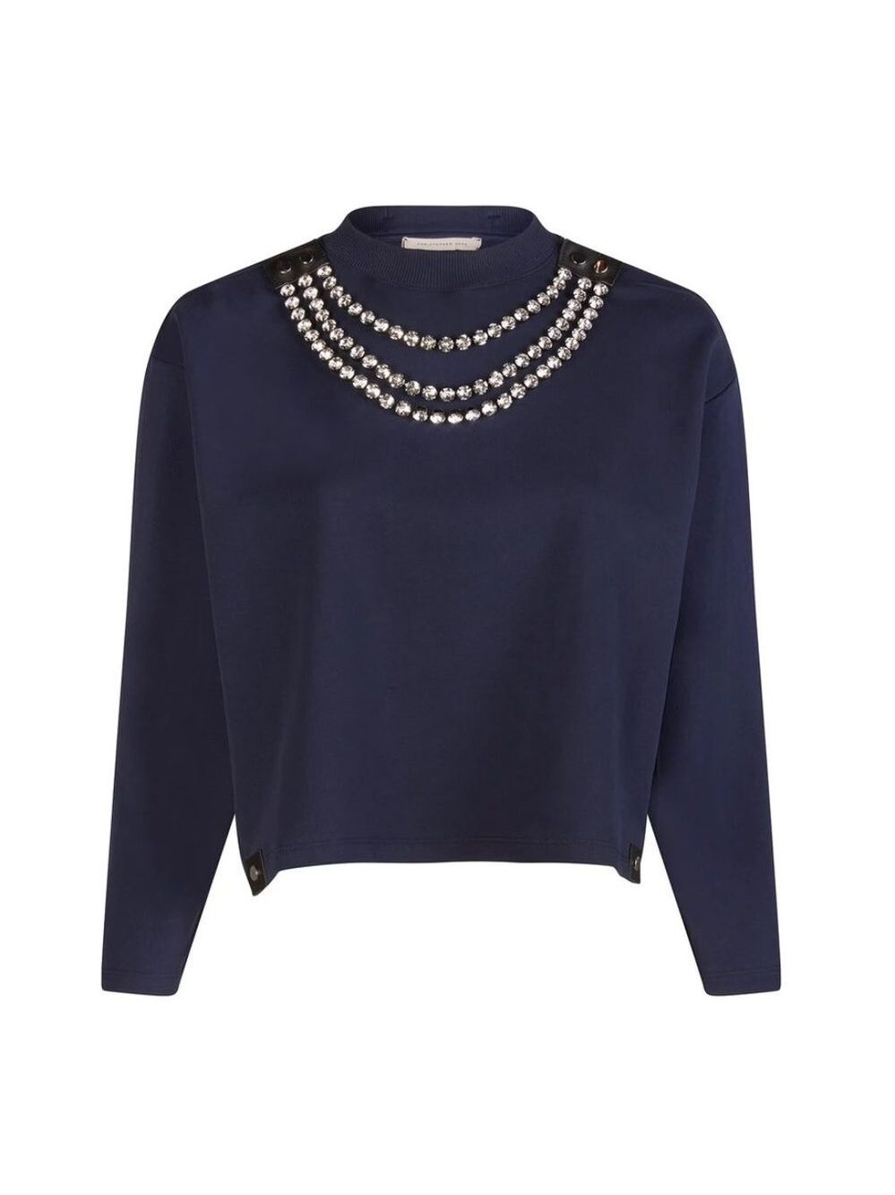 Christopher Kane Cup Chain Cropped Sweatshirt